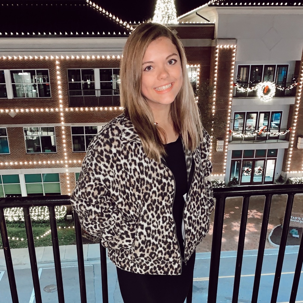 Teddy Leopard Jacket